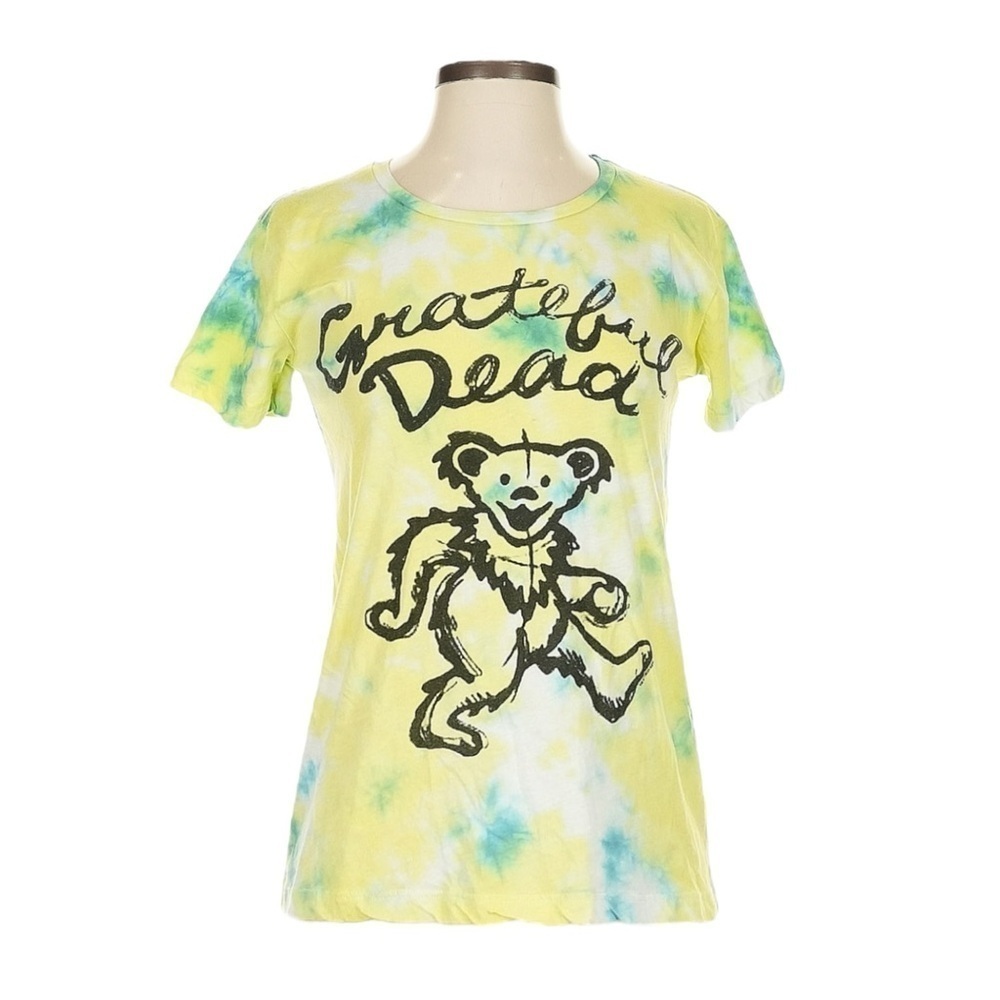 Chaser Band Tee Size 1X NWT Yellow Tie Dye Grateful Dead Eco Friendly Relaxed